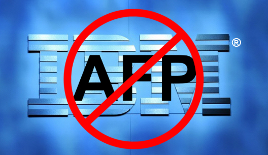 IBM ends AFP support