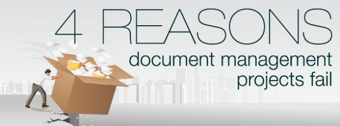 4 reasons document management projects fail