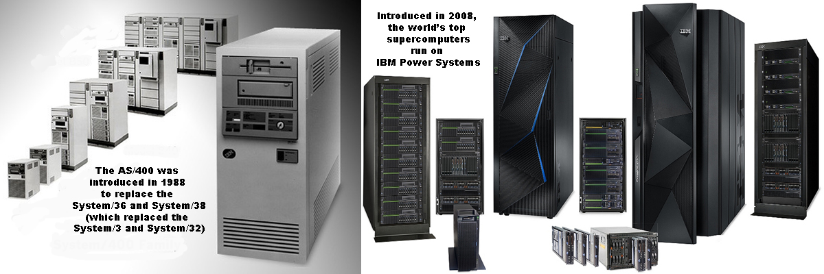 AS/400 to the IBMi