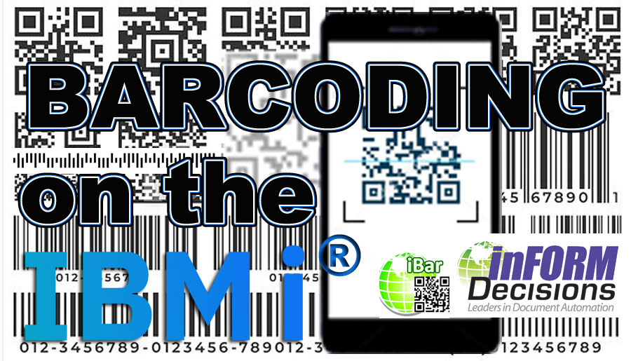 Barcode on the IBM i server